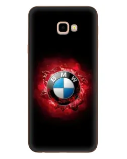 Чехол для Samsung Galaxy J4 Plus (J4+, J415) с картинкой «Логотип BMW — вспышка»