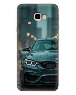 Чехол для Samsung Galaxy J4 Plus (J4+, J415) с картинкой «BMW в огнях города»