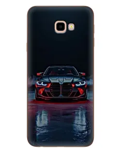 Чехол для Samsung Galaxy J4 Plus (J4+, J415) с картинкой «BMW на мокрой дороге»