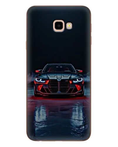 Чехол для Samsung Galaxy J4 Plus (J4+, J415) с картинкой «BMW на мокрой дороге»