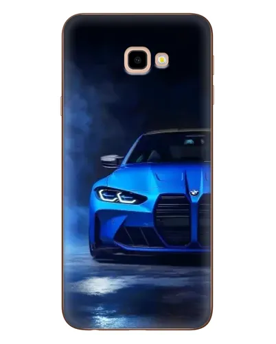 Чехол для Samsung Galaxy J4 Plus (J4+, J415) с картинкой «Голубая BMW M4»