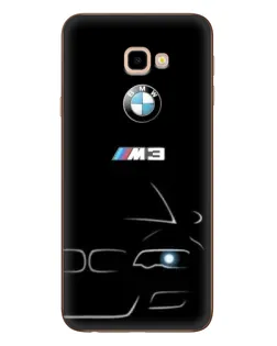 Чехол для Samsung Galaxy J4 Plus (J4+, J415) с картинкой «Минималистичный принт BMW M3»