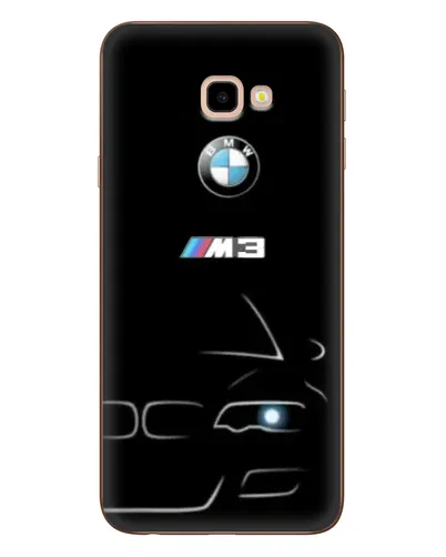Чехол для Samsung Galaxy J4 Plus (J4+, J415) с картинкой «Минималистичный принт BMW M3»