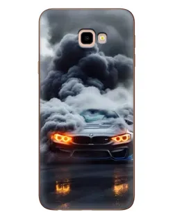 Чехол для Samsung Galaxy J4 Plus (J4+, J415) с картинкой «BMW в дыму»