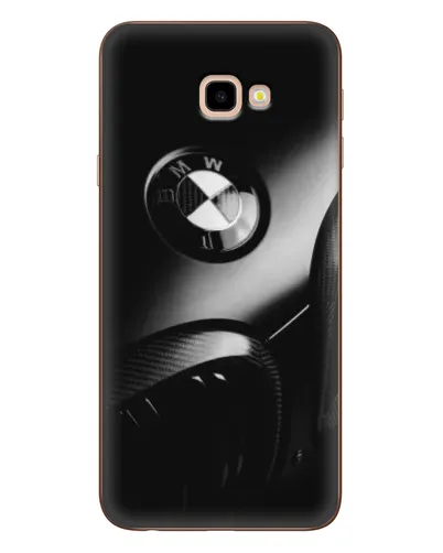 Чехол для Samsung Galaxy J4 Plus (J4+, J415) с картинкой «Эмблема BMW — макро»