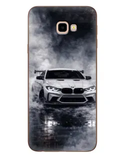 Чехол для Samsung Galaxy J4 Plus (J4+, J415) с картинкой «BMW сквозь туман»