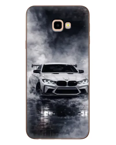 Чехол для Samsung Galaxy J4 Plus (J4+, J415) с картинкой «BMW сквозь туман»