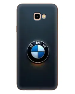 Чехол для Samsung Galaxy J4 Plus (J4+, J415) с картинкой «Логотип BMW — минимализм»