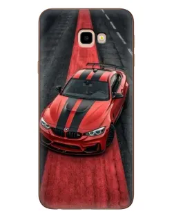 Чехол для Samsung Galaxy J4 Plus (J4+, J415) с картинкой «BMW на красной дорожке»