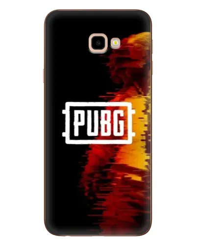 Чехол для Samsung Galaxy J4 Plus (J4+, J415) с картинкой «Яркий логотип PUBG»