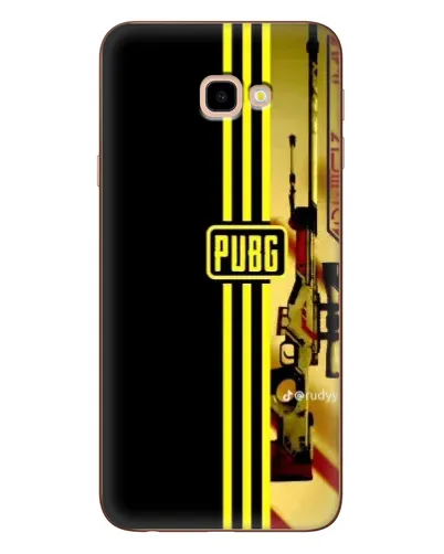 Чехол для Samsung Galaxy J4 Plus (J4+, J415) с картинкой «PUBG — камуфляжный шлем»