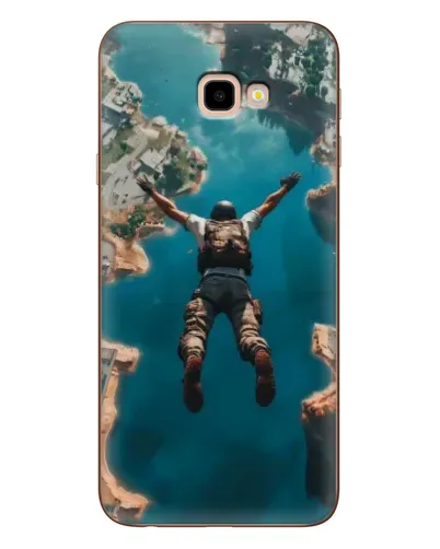 Чехол для Samsung Galaxy J4 Plus (J4+, J415) с картинкой «PUBG — свободное падение»