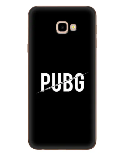 Чехол для Samsung Galaxy J4 Plus (J4+, J415) с картинкой «PUBG — белый логотип»