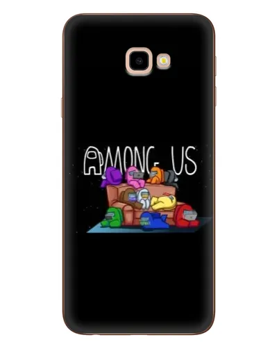 Чехол для Samsung Galaxy J4 Plus (J4+, J415) с картинкой «Логотип Among Us»