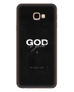 Чехол для Samsung Galaxy J4 Plus (J4+, J415) с картинкой «GOD — Бог над всем»