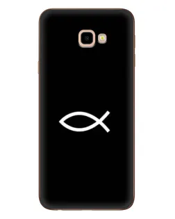 Чехол для Samsung Galaxy J4 Plus (J4+, J415) с картинкой «Символ рыбы Jesus»