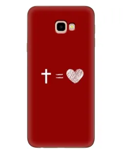 Чехол для Samsung Galaxy J4 Plus (J4+, J415) с картинкой «Уравнение любви»