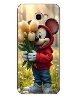 Чехол для Samsung Galaxy J4 Plus (J4+, J415) с картинкой «Микки с тюльпанами» Чехол для Samsung Galaxy J4 Plus (J4+, J415) с картинкой «Микки с тюльпанами»