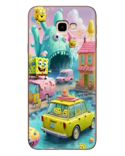 Чехол для Samsung Galaxy J4 Plus (J4+, J415) с картинкой «Монстр-трак приключения»