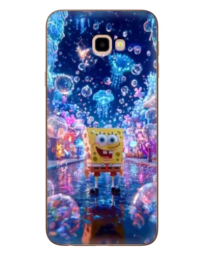 Чехол для Samsung Galaxy J4 Plus (J4+, J415) с картинкой «Неоновый океан»