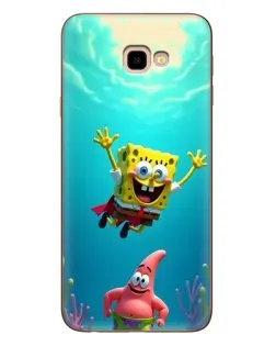 Чехол для Samsung Galaxy J4 Plus (J4+, J415) с картинкой «Спанч Боб под водой»