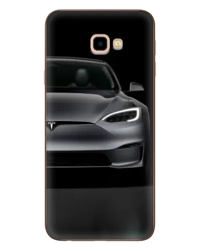 Чехол для Samsung Galaxy J4 Plus (J4+, J415) с картинкой «Tesla Model S Look»