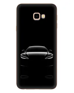 Чехол для Samsung Galaxy J4 Plus (J4+, J415) с картинкой «Силуэт Tesla Night»