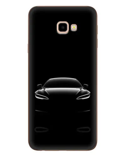 Чехол для Samsung Galaxy J4 Plus (J4+, J415) с картинкой «Силуэт Tesla Night»