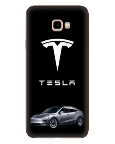 Чехол для Samsung Galaxy J4 Plus (J4+, J415) с картинкой «Tesla Model Y»