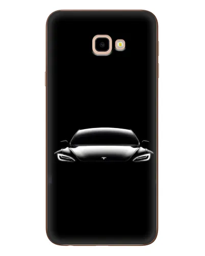 Чехол для Samsung Galaxy J4 Plus (J4+, J415) с картинкой «Фары Tesla Night»