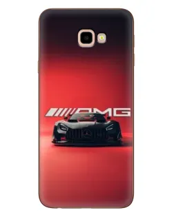 Чехол для Samsung Galaxy J4 Plus (J4+, J415) с картинкой «Mercedes AMG — красная линия»
