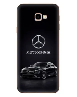 Чехол для Samsung Galaxy J4 Plus (J4+, J415) с картинкой «Mercedes — решетка радиатора»