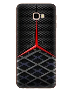 Чехол для Samsung Galaxy J4 Plus (J4+, J415) с картинкой «Mercedes Carbon Grid»