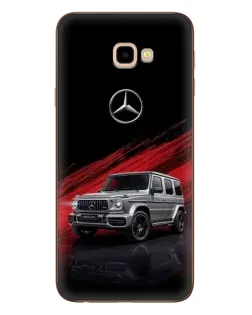 Чехол для Samsung Galaxy J4 Plus (J4+, J415) с картинкой «Mercedes G-Class красный»