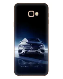 Чехол для Samsung Galaxy J4 Plus (J4+, J415) с картинкой «Ночной Mercedes EQ»
