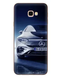 Чехол для Samsung Galaxy J4 Plus (J4+, J415) с картинкой «Mercedes EQ — будущее»