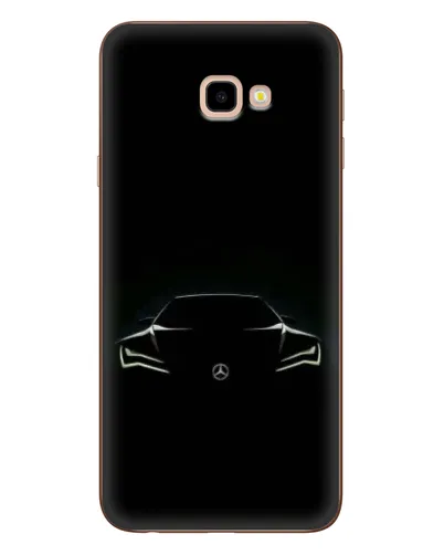 Чехол для Samsung Galaxy J4 Plus (J4+, J415) с картинкой «Mercedes — силуэт авто» Чехол для Samsung Galaxy J4 Plus (J4+, J415) с картинкой «Mercedes — силуэт авто»