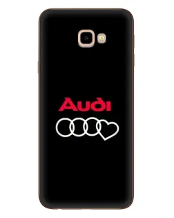 Чехол для Samsung Galaxy J4 Plus (J4+, J415) с картинкой «Логотип Audi Heart»