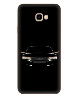Чехол для Samsung Galaxy J4 Plus (J4+, J415) с картинкой «Audi — ночной контур»