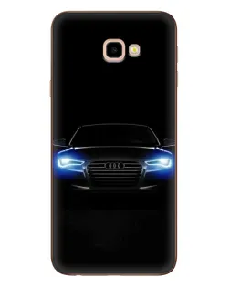 Чехол для Samsung Galaxy J4 Plus (J4+, J415) с картинкой «Audi в неоне»
