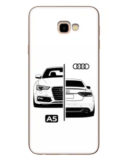 Чехол для Samsung Galaxy J4 Plus (J4+, J415) с картинкой «Audi — контрастный дизайн»