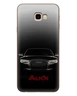 Чехол для Samsung Galaxy J4 Plus (J4+, J415) с картинкой «Audi — градиентный контур»