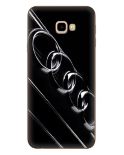 Чехол для Samsung Galaxy J4 Plus (J4+, J415) с картинкой «Audi — абстрактные кольца»