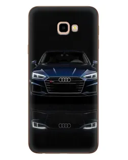 Чехол для Samsung Galaxy J4 Plus (J4+, J415) с картинкой «Audi — ночное отражение»