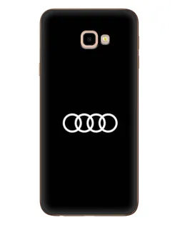 Чехол для Samsung Galaxy J4 Plus (J4+, J415) с картинкой «Audi White Logo»