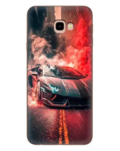 Чохол для Samsung Galaxy J4 Plus (J4+, J415) з картинкою «Lamborghini червоний дим» Чохол для Samsung Galaxy J4 Plus (J4+, J415) з картинкою «Lamborghini червоний дим»