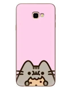 Чехол для Samsung Galaxy J4 Plus (J4+, J415) с картинкой «Pusheen и печенье»