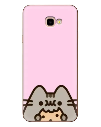 Чехол для Samsung Galaxy J4 Plus (J4+, J415) с картинкой «Pusheen и печенье»