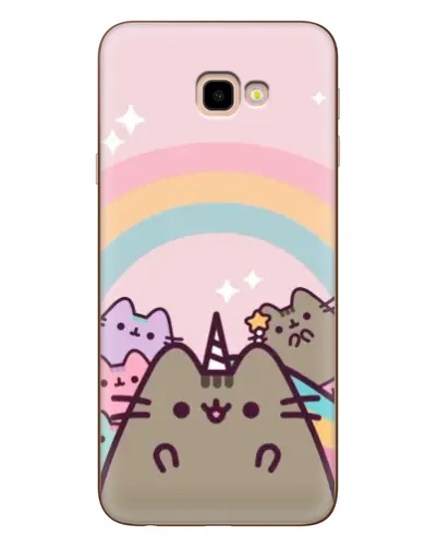 Чехол для Samsung Galaxy J4 Plus (J4+, J415) с картинкой «Единорог Pusheen»