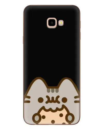 Чехол для Samsung Galaxy J4 Plus (J4+, J415) с картинкой «Пушин на черном»